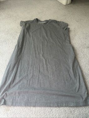 Columbia Classic Grey Short Sleeve T-Shirt Dress